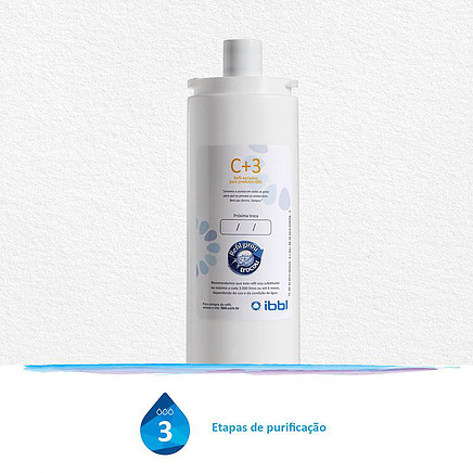 Refil C+3 IBBL 3 etapas de filtragem