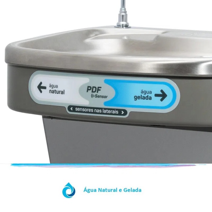 Purificador de Água PDF Sensor água gelada e natural